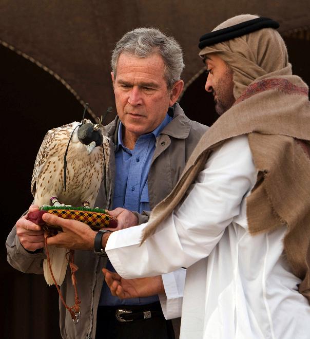 UAE-US-BUSH-PRINCE MOHAMMED